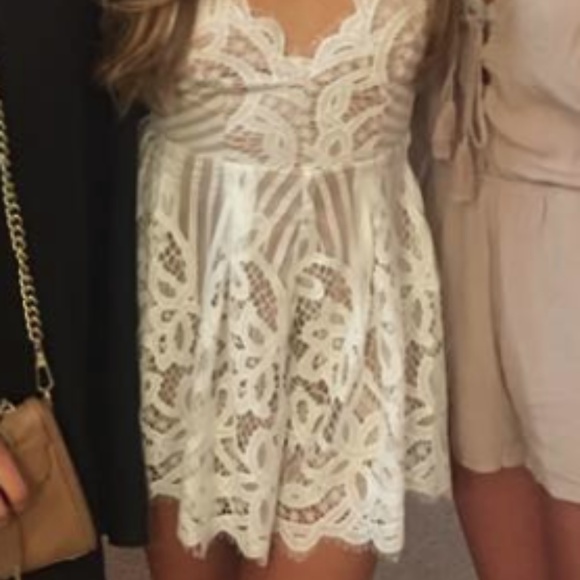 For Love And Lemons Dresses & Skirts - For Love & Lemons Lace Romper